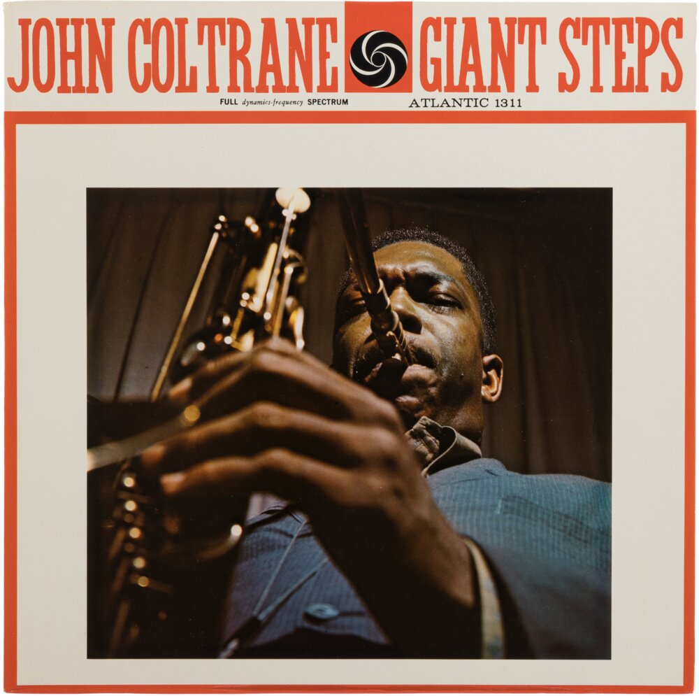 John Coltrane's Giant Steps album sleeve, Atlantic Records